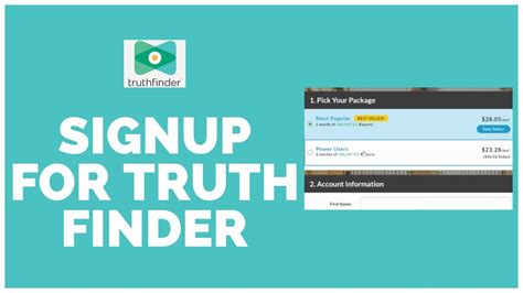 create truthfinder|How to Open/Create Truth Finder Account (Full Guide)